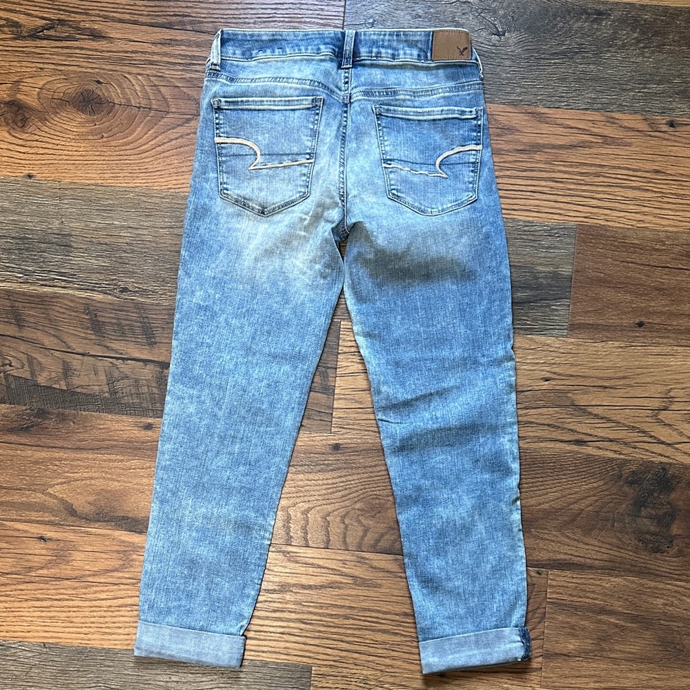 American Eagle Outfitters Light Blue Womens Jeans - Picture 2 of 4
